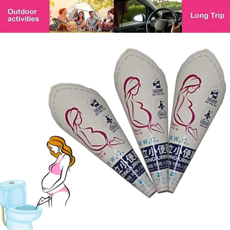 Pee Funnel For Women Standing Piss Female Urinal For Travel Femme Urinating Device Portable Toilet Emergency Camping Silicone