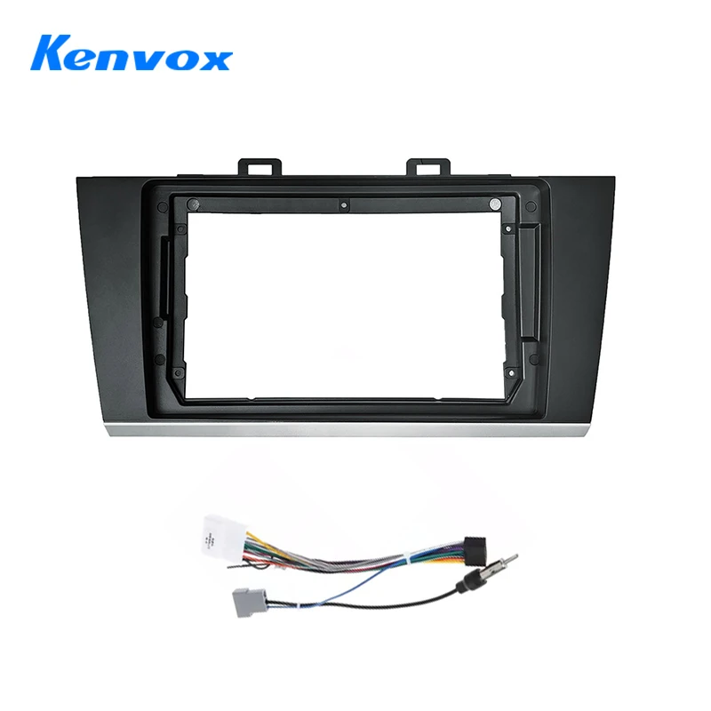 Kenvox Car Radio For Subaru Outback 5 Legacy 6 2014 2017 Android 2 Din dvd gps Stereo Mounting Bezel Faceplate Frame panel Kit