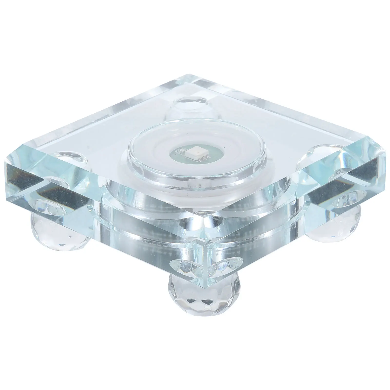 

Colorful Crystal Lamp Base Light Stand for Crystals Display Screen Lighted White
