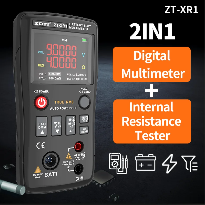 Zoyi ZT-XR1 Battery… - image