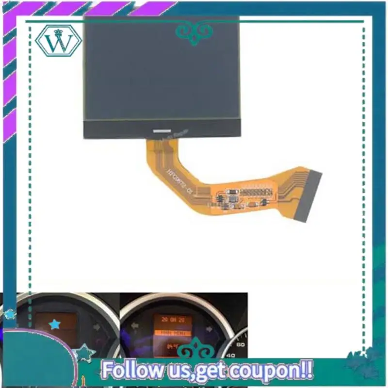 AA92-Car Instrument LCD Display 7L6920970D For Touareg Porsche Cayenne S GTS 955 2003-2010 Parts Dash Cluster Speedometer Screen