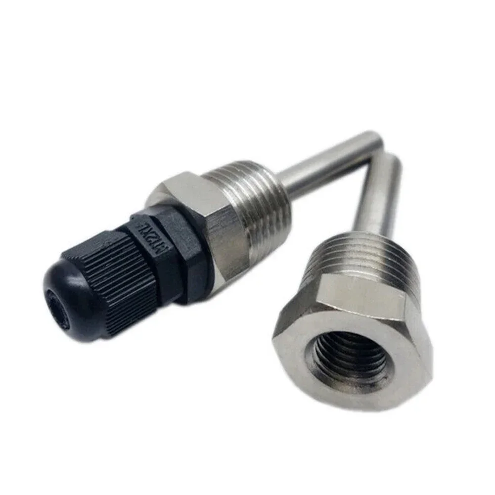 Brand New High Quality Accessories Thermowell Temperature Sensors Durable 2Mpa Max Pressure BSP(G) Type 1/2\\\\\\\