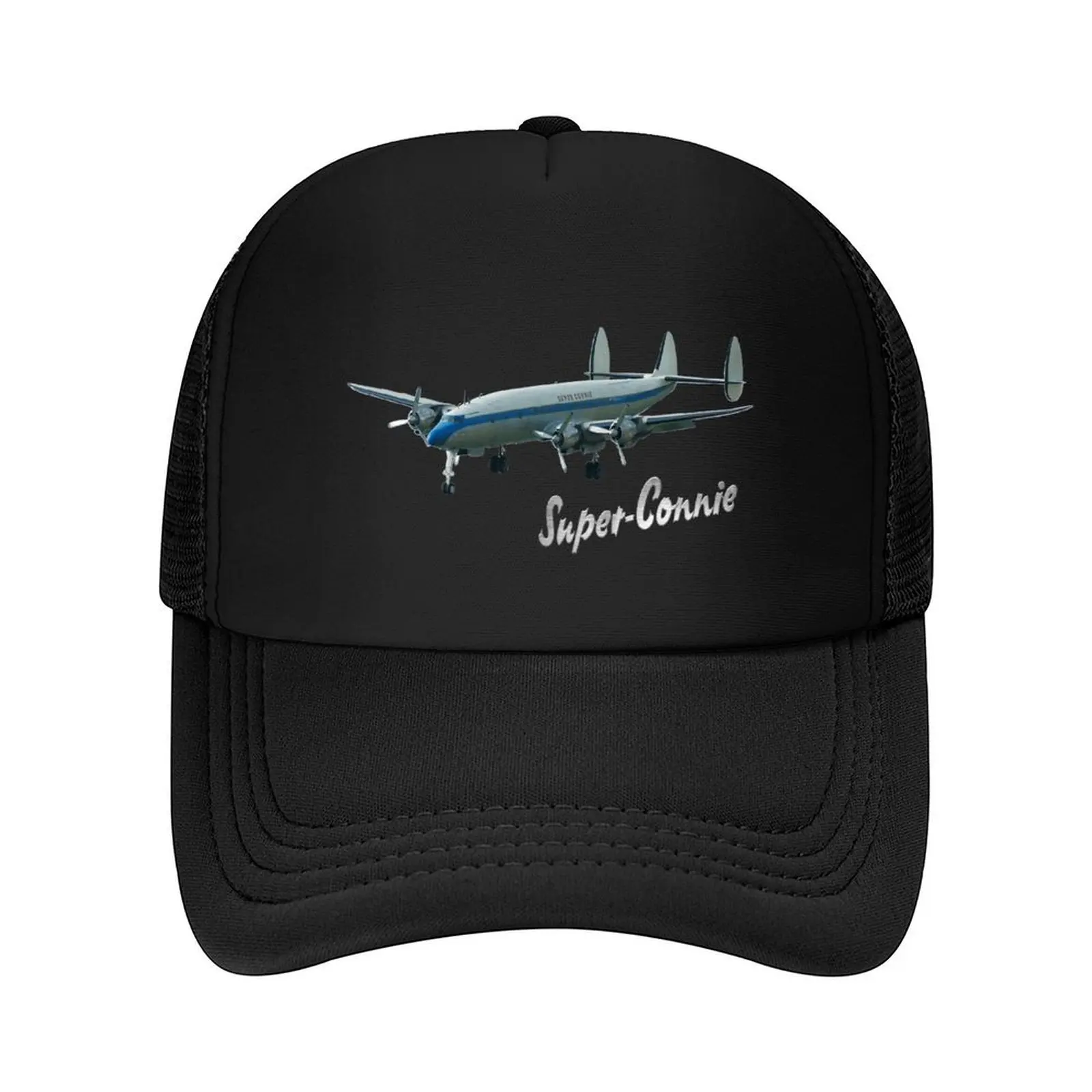 

Historic airliner Super Constellation Super Connie Baseball Cap Snap Back Hat hard hat Visor Men Luxury Brand Women's