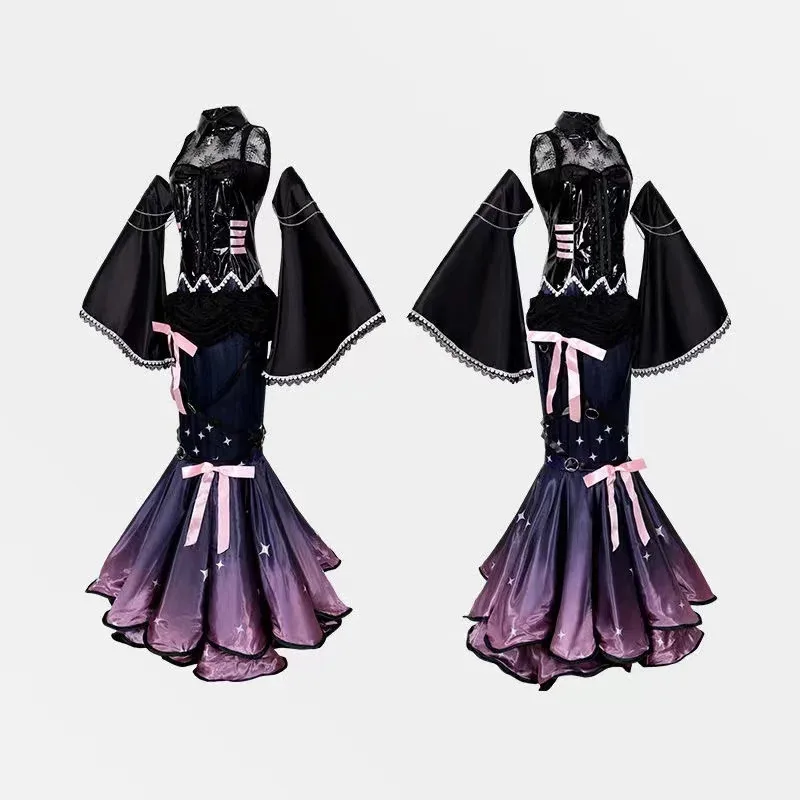 

Cosplay full set of touring cos suit Miku Little Raccoon linkage series suit Christmas Halloween