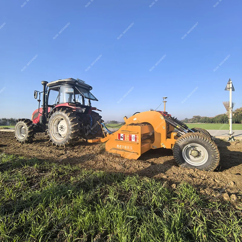 Smart Farming Tractor-Mounted Land Leveler with Auto Lasr/GPS Guidance for Precision Field Leveling and Seedbed Preparation