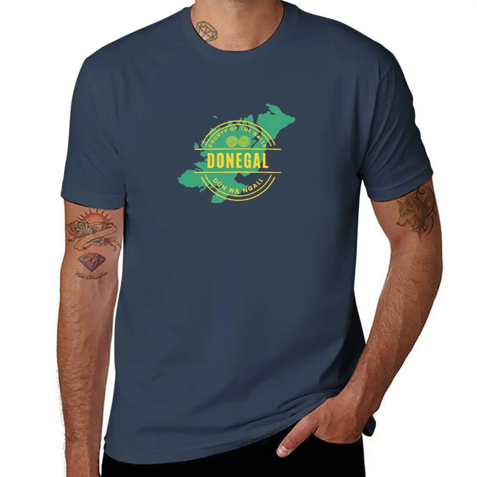 

County Donegal T-Shirt Work Basic Short Sleeve Top
