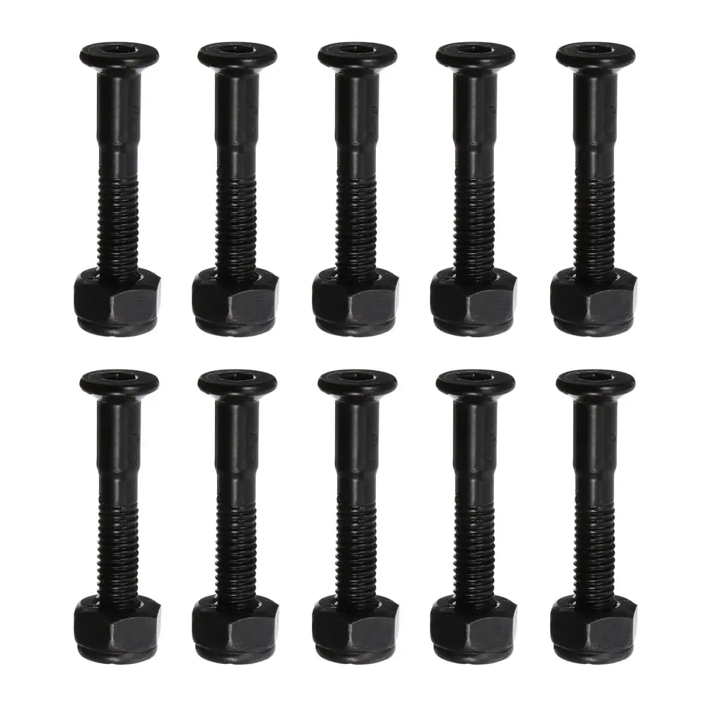 

40 Sets Skateboard Bridge Studs Hardware Bolts Nuts Replacement Screws Mounting