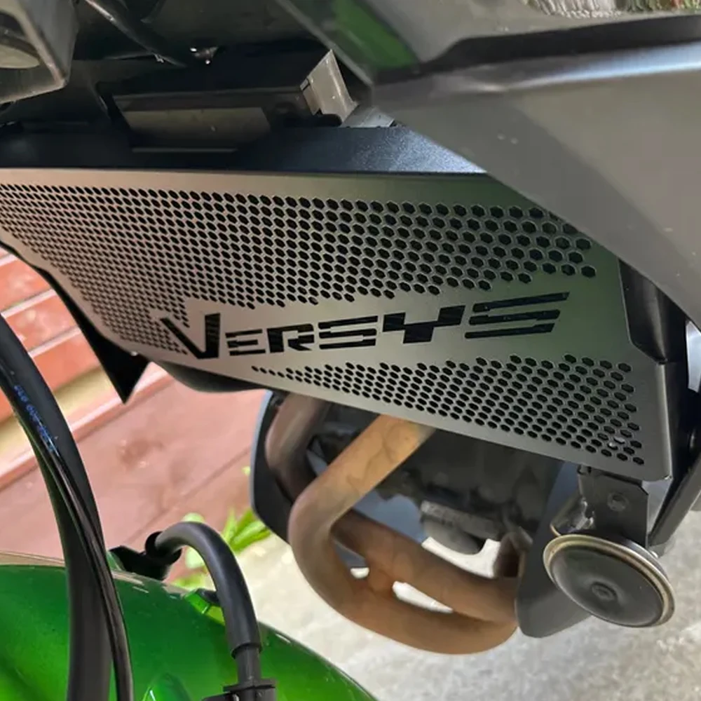 

Защита радиатора для KAWASAKI Versys 650 Versys 650 KLE650 2015 ~ 2024 2025 аксессуары для мотоциклов решетка бака защитная сетчатая крышка