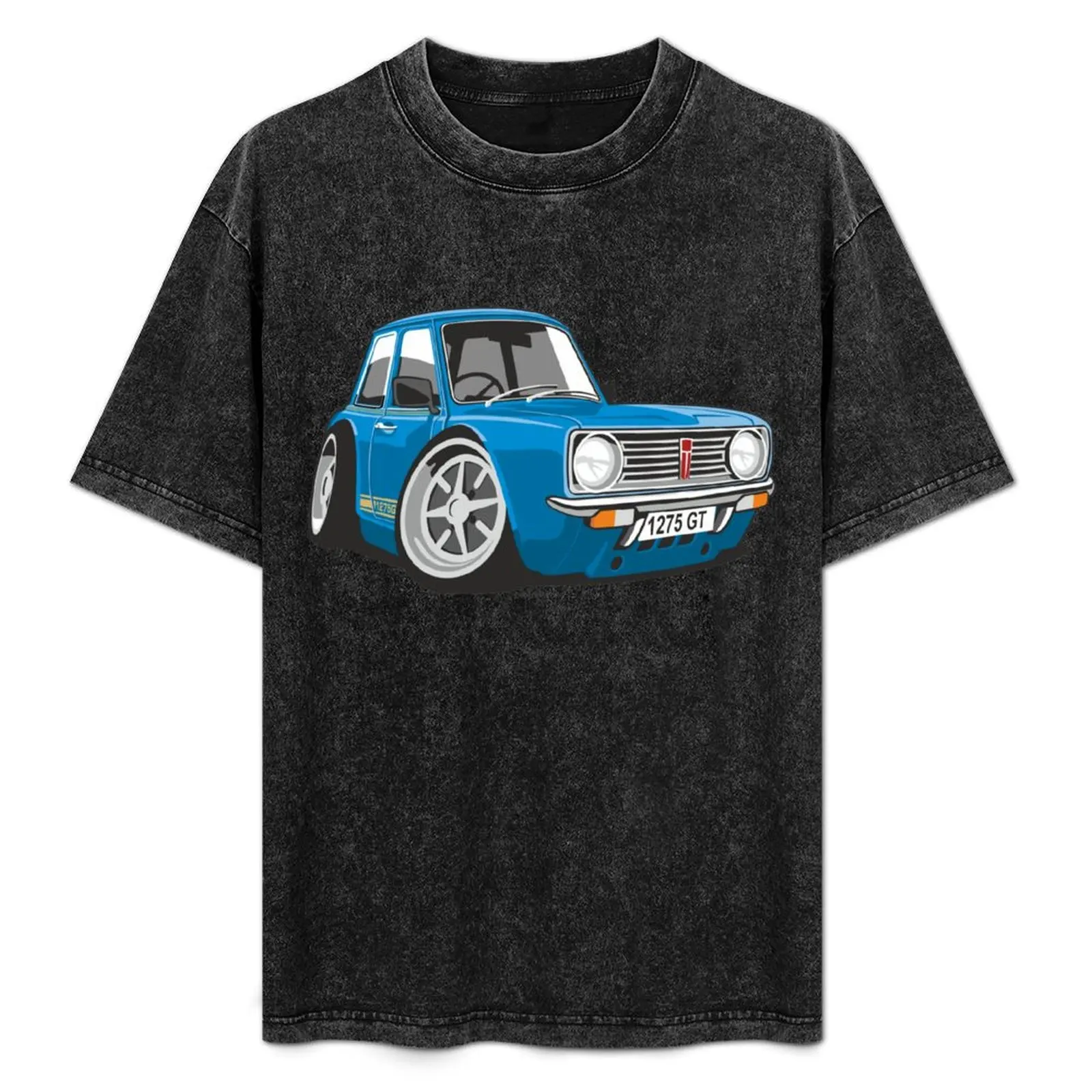 

Mini Clubman 1275GT caricature blue T-Shirt Work Wear Lightweight Tee