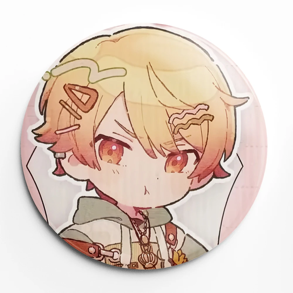 Tenma Tsukasa Cartoon Soft Button Lapel Anime Pin Brooch Jewelry Decoration Gift 58mm