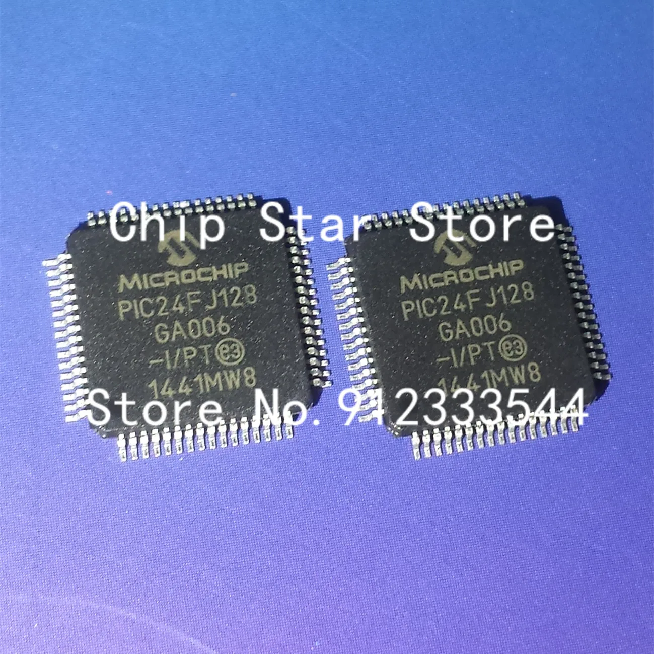 2-10pcs  PIC24FJ128GA006-I/PT PIC24FJ128GA006 TQFP64 16Bit Microcontroller General Purpose 100%New And Original