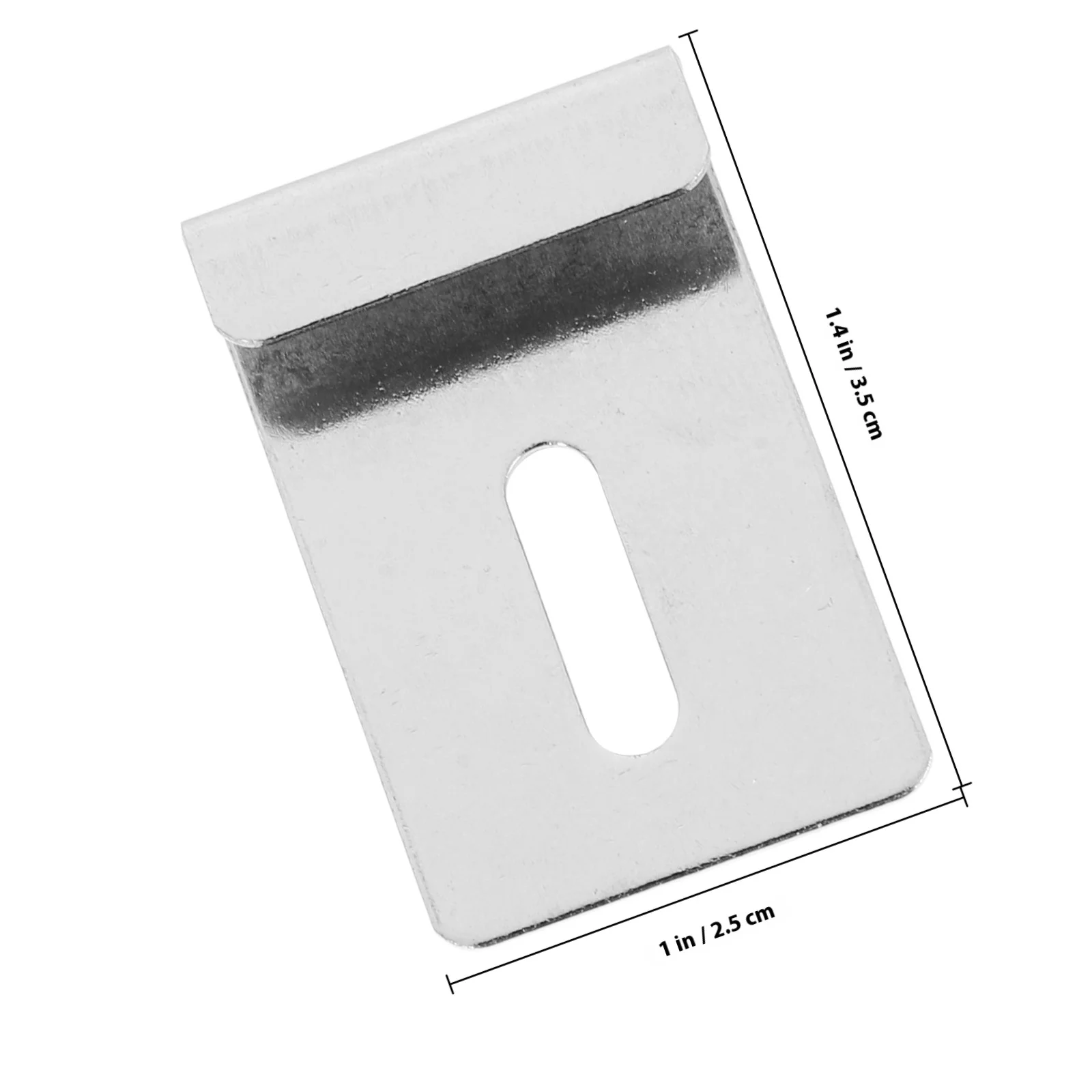 8 قطعة مقاطع زجاجية مرآة جدار بين قوسين مقاطع تركيب قوية لمرآة بدون إطار حامل رف الحمام الزجاج المشبك #6