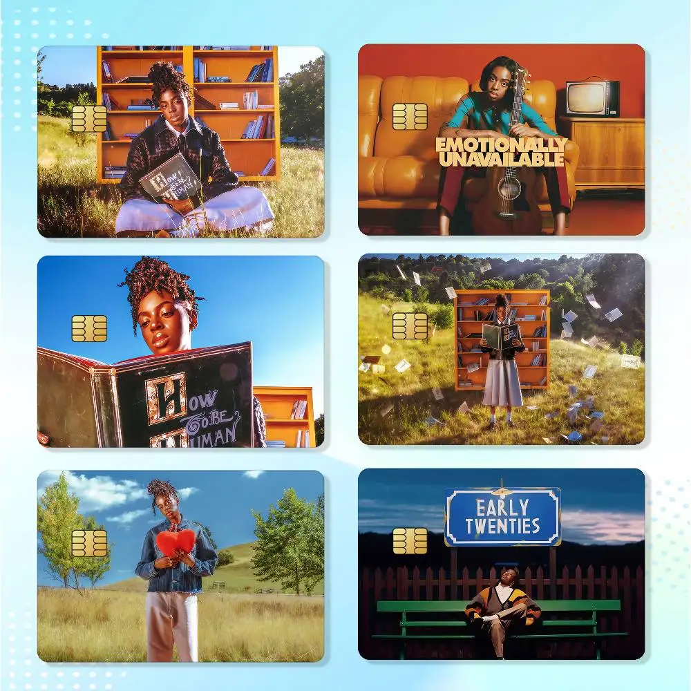 Singer Cat B-burns How To Be Human Waterproof Card Stickers For Credit Cards Debit Cards And Transit Cards 4pcs