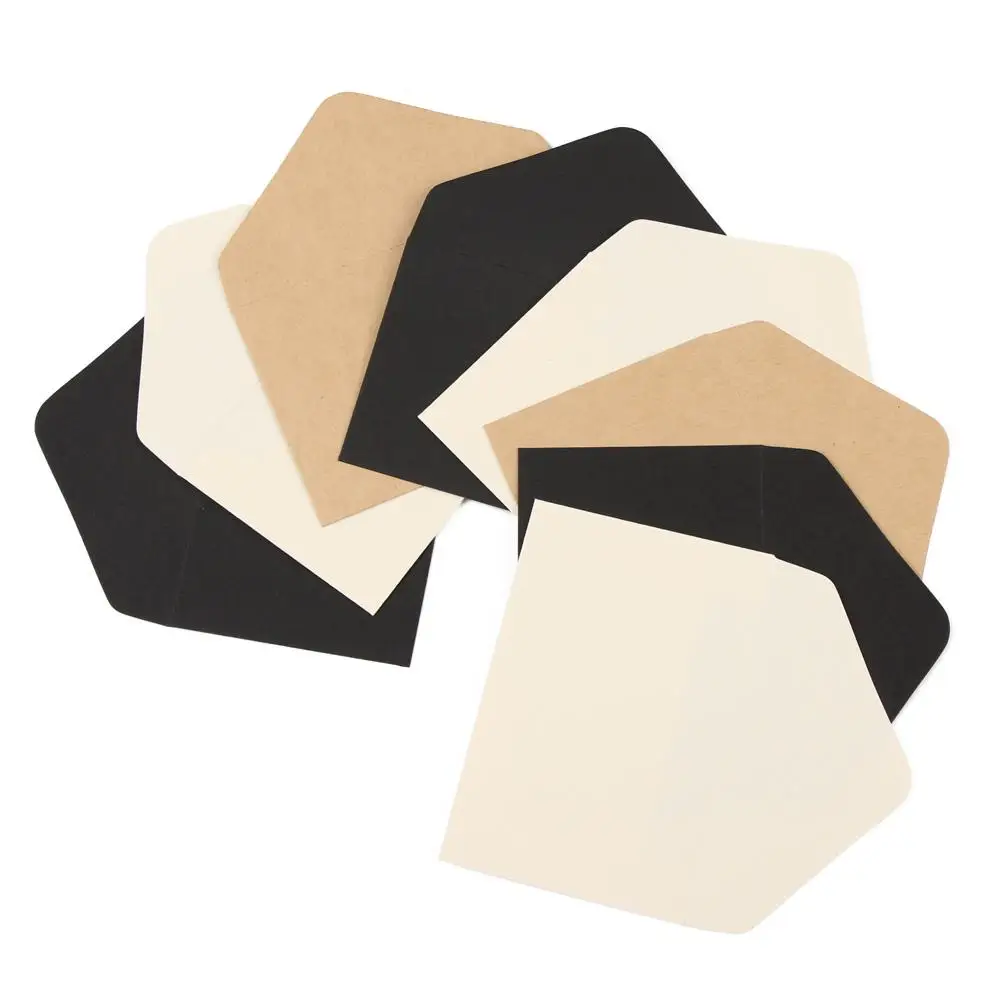 Wedding Letter Invitation Retro Office Supplies Stationery Business Card Storage Western Envelope Paper Mailer Kraft Paper