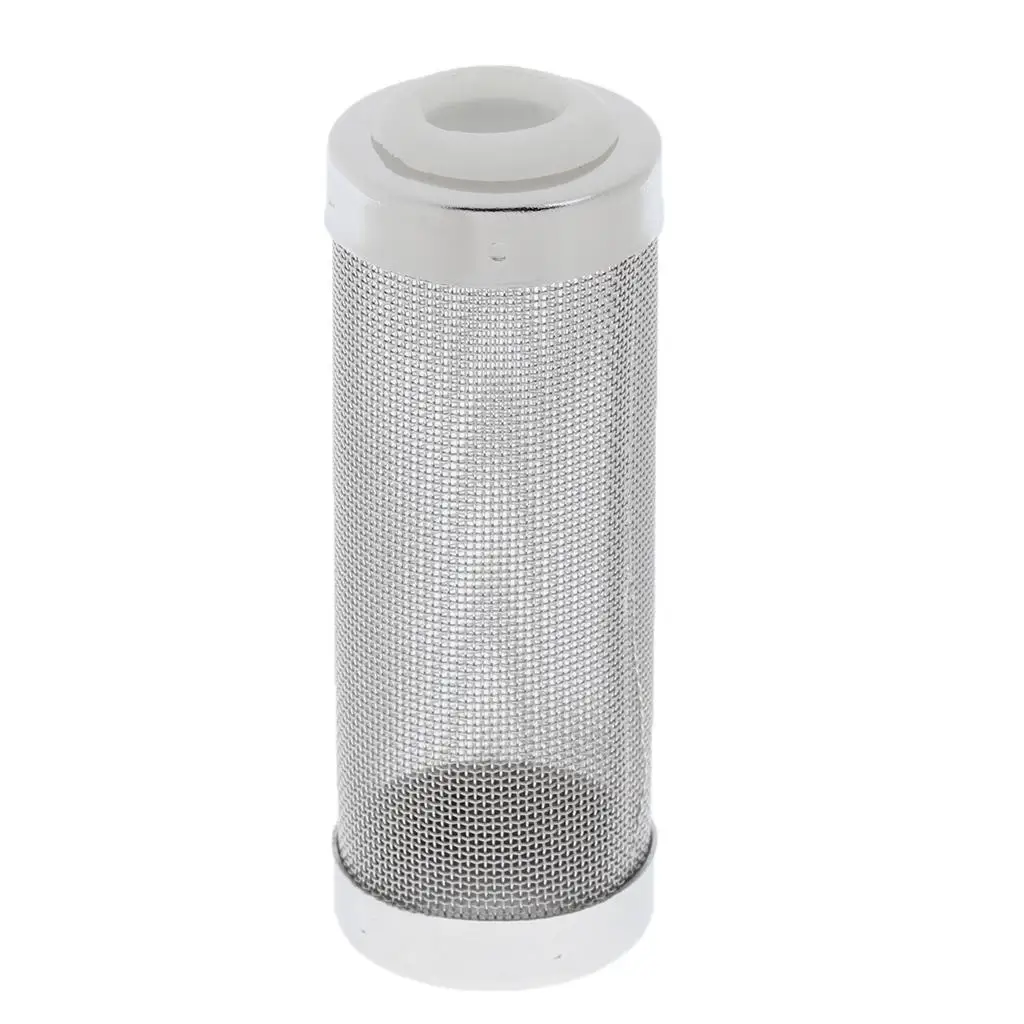 Durable Fish Tank Filter Flow Fry Shrimp Safe Guard Protect Mesh Net Cap Pipe