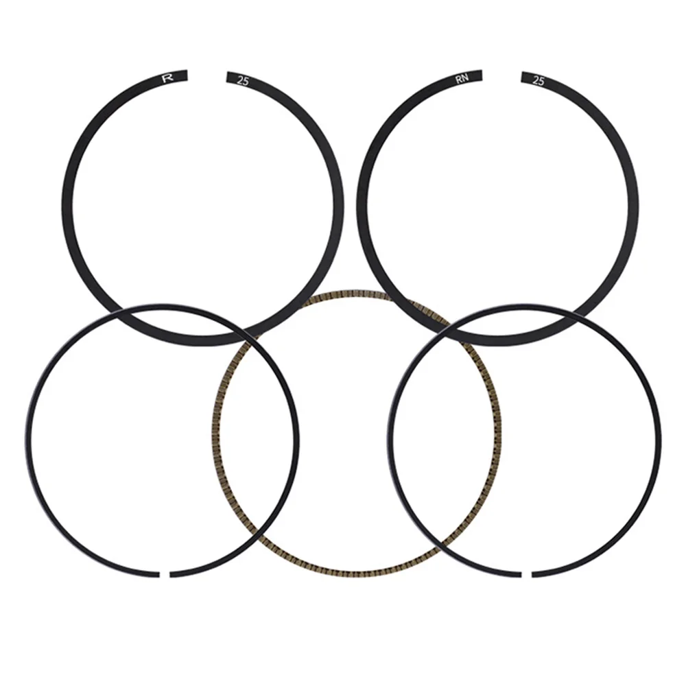 Motorcycle Performance Parts Engine Cylinder Kit Piston Ring Set For 62mm CG150 +0.25 +0.5 +0.75 +1 Moped Scooter ATV Pit Bike