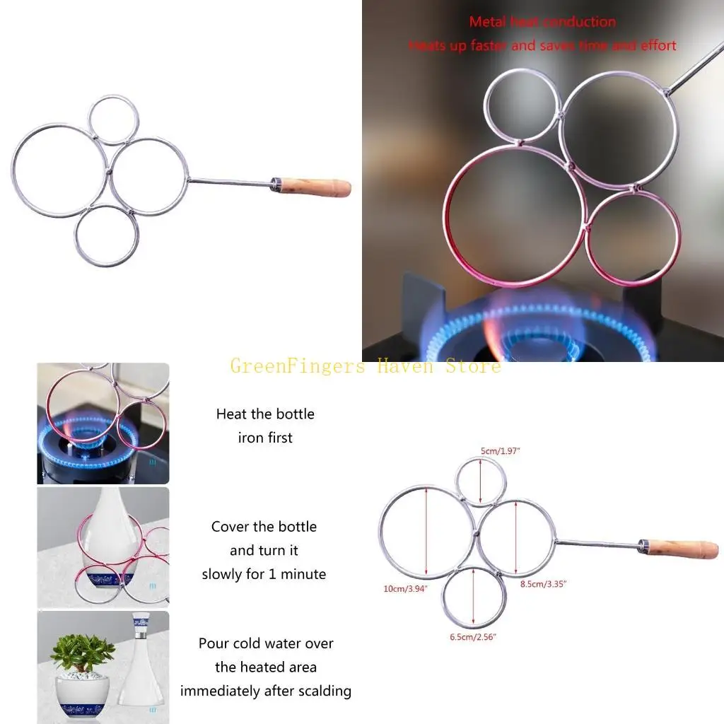 

F68d 4 размера кольца сплавные бутылки