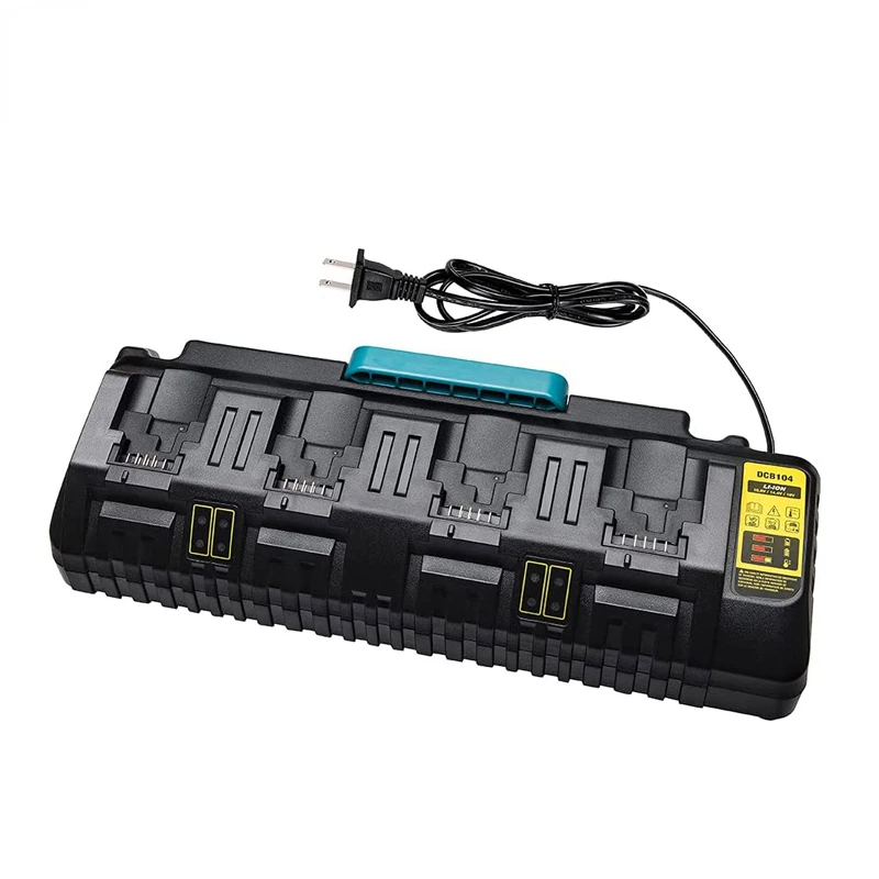 Dla Dewalt 14.4V 18V 20V ładowarka akumulatorów litowych DCB104 DCB102 akumulator litowo-jonowy DCB118 DCB1418 DCB140 DCB183 DCB200