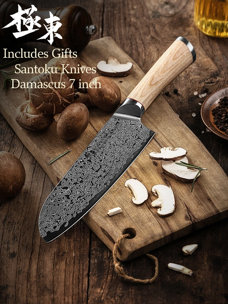 67-layer steel V gold 10 Damascus kitchen knife chef Knives Gyuto Santoku Cleaver Paring Steak Slicing Utility Boning Salmon