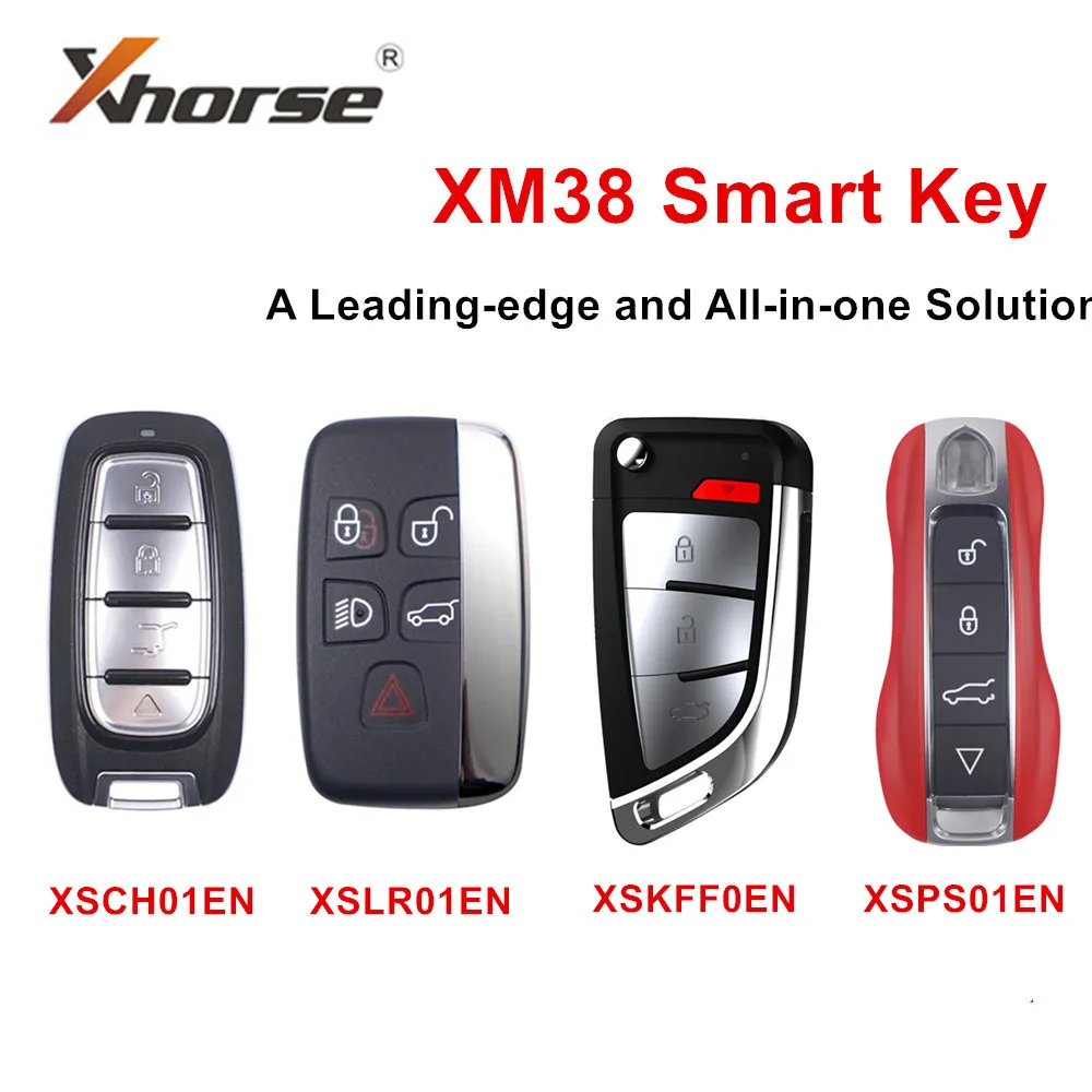 Xhorse XSKFF0EN XM38 XSCH01EN KE.LSL Style XSLR01EN LU.H Style XSPS01EN PRO.S Style XM38 Universal Smart Key