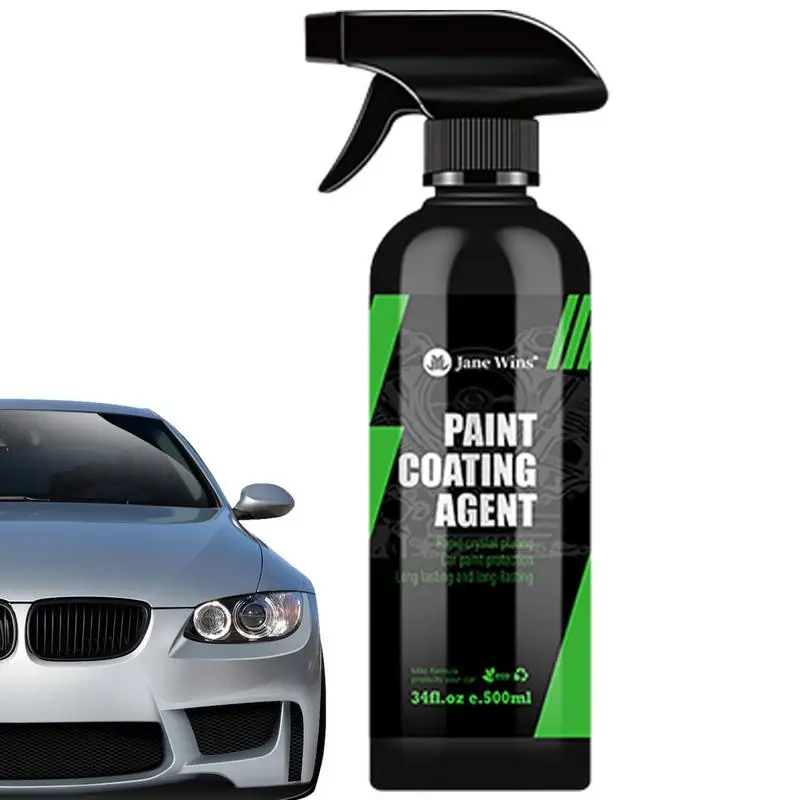 Quick Car Coating Spray Car Coating Agent Spray 500ML Multifunctional Coating Renewal Agent Spray For Vehicles