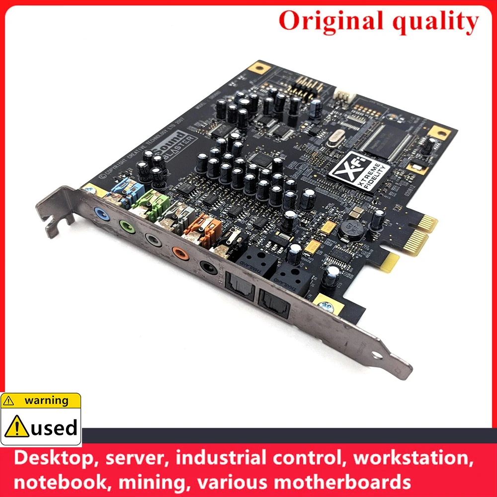 For Creative SB0880 7.1 A5 A4 KX PCI Recording Blogger built-in sound card stand-alone desktop computer KTV equipment Karaoke