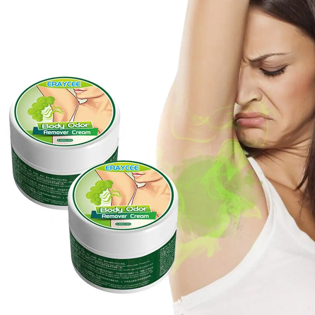 10g Odor Eliminator Effective Underarm Care Bleaching Aroma Refreshing Cream Lasting Effect Remove Odor Body Significant Cr F4M4