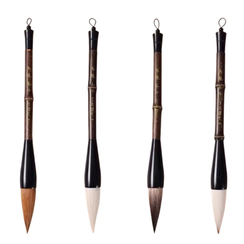 Chinese Calligraphy Brushes Pen Large Regular Script Painting Writing Drawing Brush Hopper-shaped Caligrafia Craft Supplies