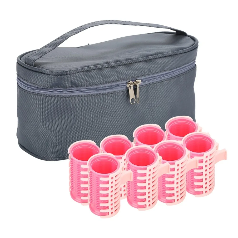 Plastic Material Hair Curler Rollers Heat Resisting Volume Hair DIY Tools Large Grip Design Durable Large Grip Hair Curlers