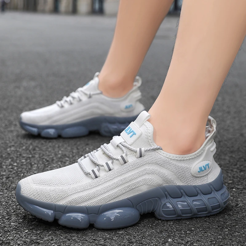 Sneakers,Men's Fashion Road Running Mesh Shoes Casual Outdoor Breathable Athletic Gym Men Tennis Footwear Lightweight Zapatillas