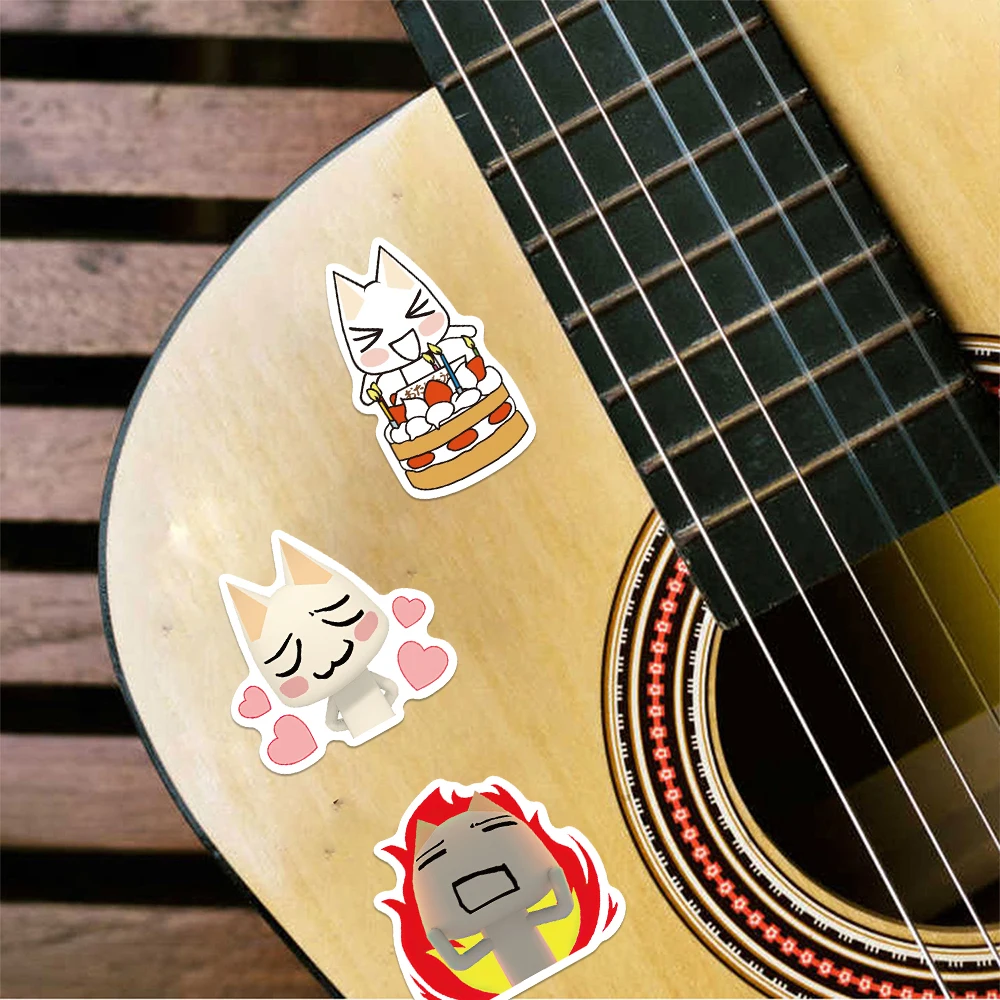 50PCS Duoluo Cat Inoue Toro Stickers Reward Gift Packaging Home Decoration Laptop Living Room Creative Photocard Luggage Decor