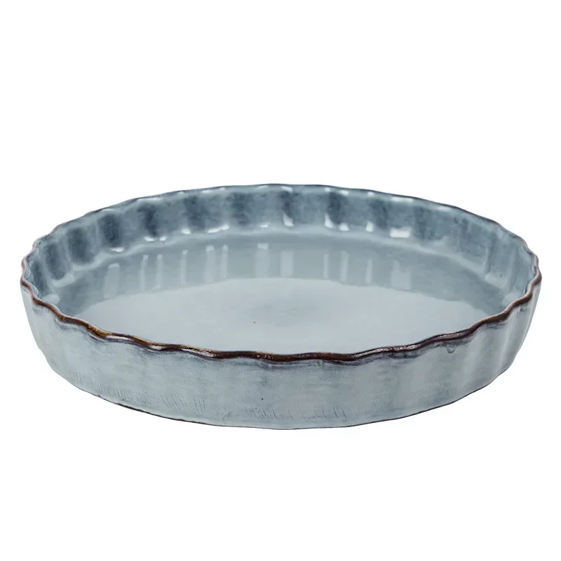

Japanese Ceramic Lobster Plate Retro Fruit Pizza Slightly Flawed