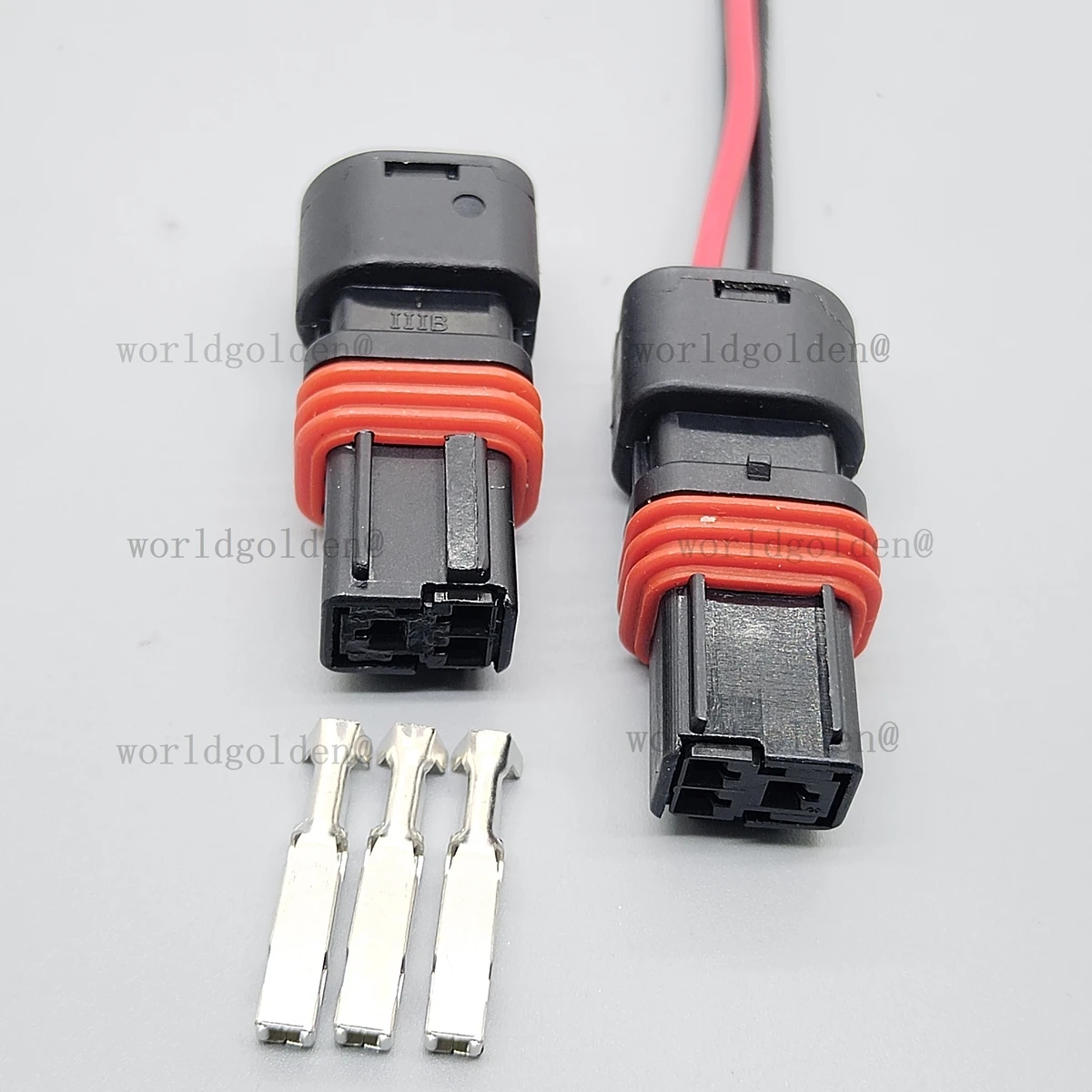 3Pin Waterproof Sensor Connector 210PC03250016 car connector for Universal Vehicles  Socket Harness Damaged Part Replacement