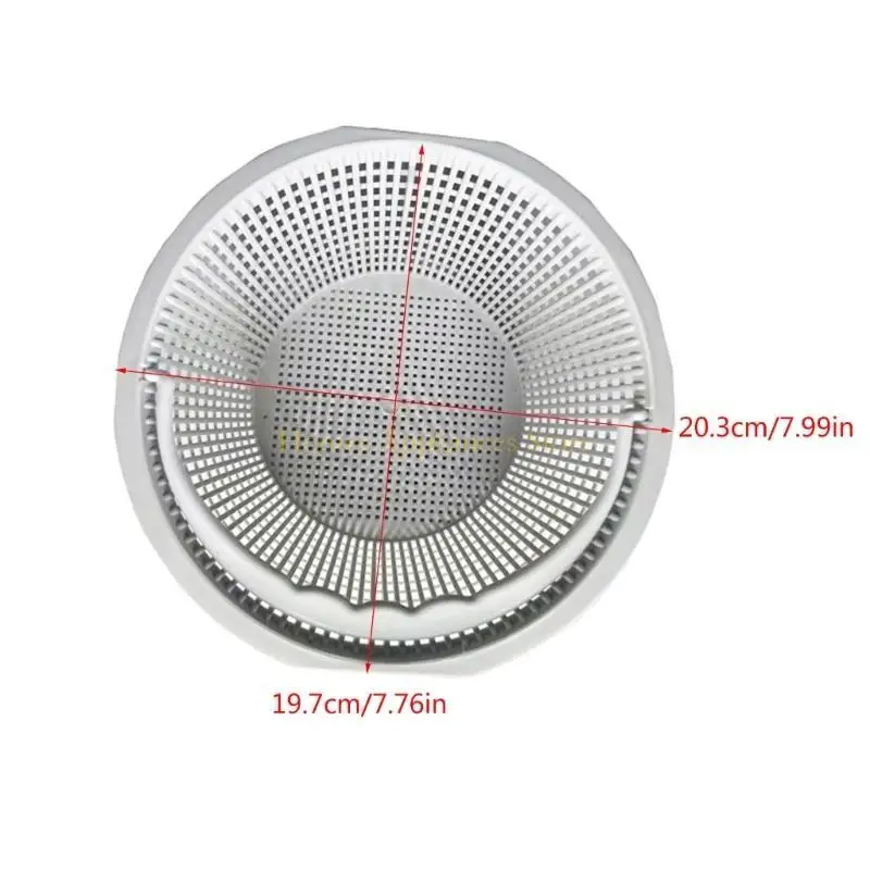 D0AB 1/2PCS Замена надземленной скиммерной корзиной с ручкой для 05280R0200 бассейна Bool Skimmer Basket Bask