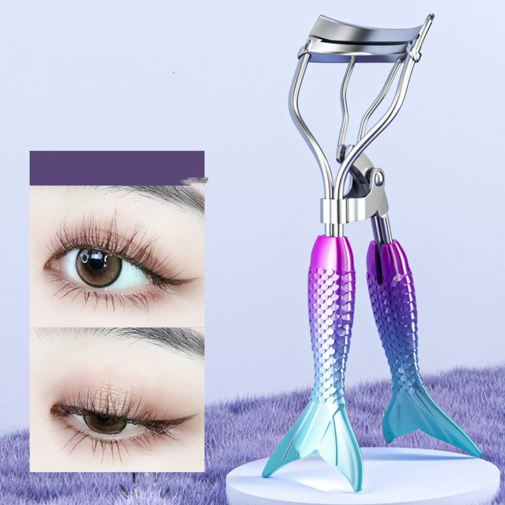 Modelador de cílios portátil, modelador de cílios de aço inoxidável usado para extensão de cílios e ferramentas de ondulação, ferramenta de maquiagem de cílios postiços