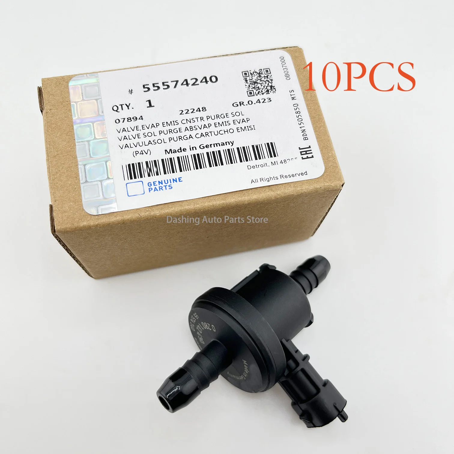 

10 шт. клапан вентиляции топливного бака 55574240 для Chevrolet Cruze Opel Astra Holden Corsa Insignia 55353802 acuum клапан соленоид