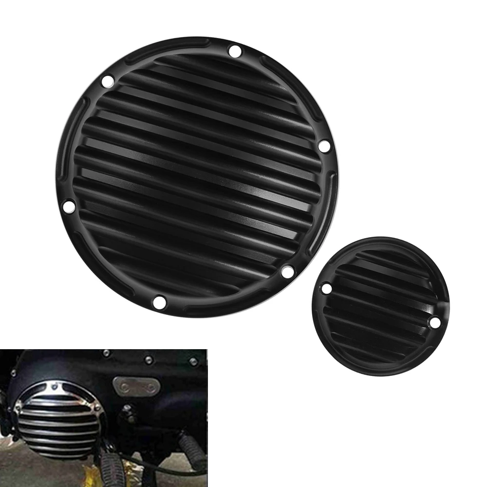 

Motorcycle Black Derby Timer Clutch Timing Covers Engine Cover For Harley Sportster XL883 XL1200 Iron 883 Seventy Two XL1200V
