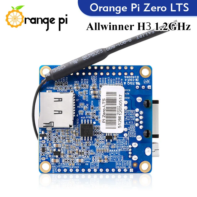 Orange Pi Zero Lts 512 MB Ram Allwinner H3 WIFI-BT Run Android 4.4 Ubuntu Debian OS Entwicklungsboard