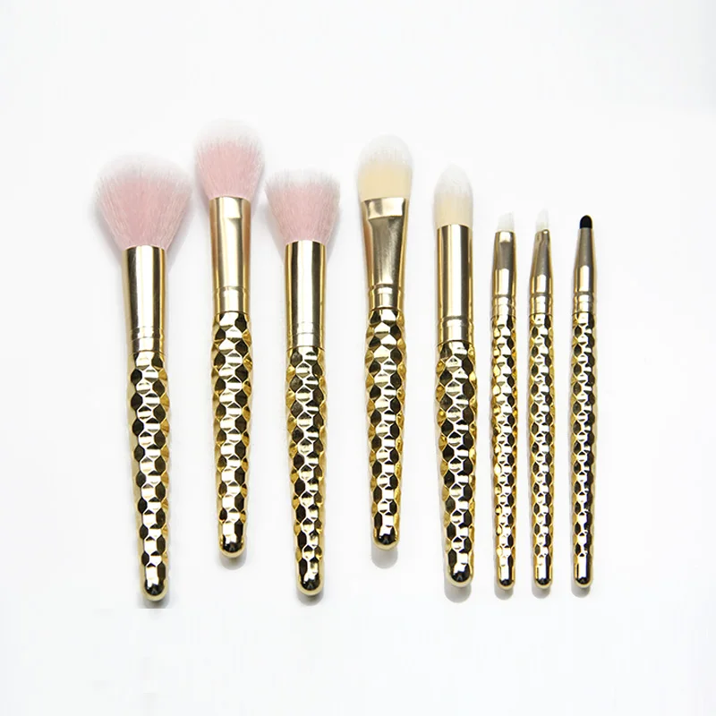 Venta al por mayor, juegos de herramientas de maquillaje de alta calidad, accesorios de maquillaje, conjunto de regalos para mujeres y niñas, juego de brochas de maquillaje de 8 Uds.