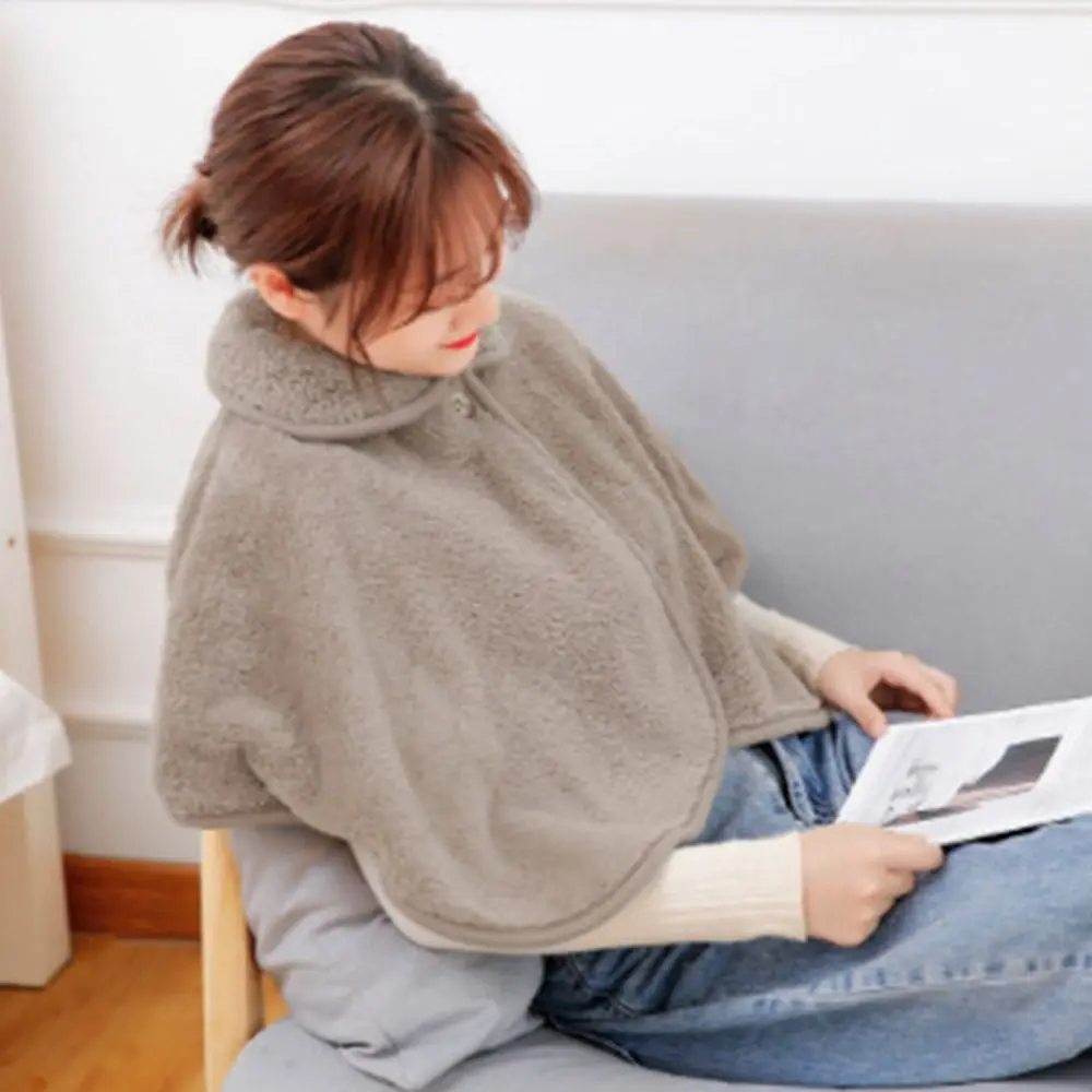 دافئ لينة أفخم شال دافئ كاذبة طوق الخريف الشتاء وشاح حماية العمود الفقري العنقي وشاح شال للنساء الفتيات #3