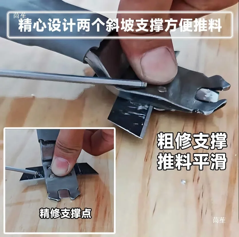 Лидер продаж 2025 года, ручной нож для обрезки с бесплатной ручкой, дверная панель, прессование и приклеивание кромок, скребок, дуговой угол, тонкое шлифование p