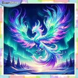 EverShine Diamond Painting Phoenix Full Square Rhinestones Diamond Mosaic Animal 2024 New Embroidery Aurora Personalized Gift