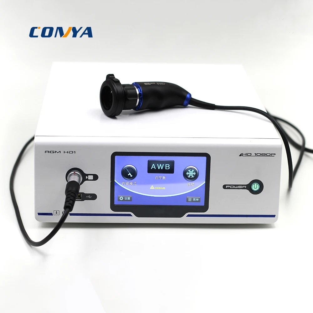 Medical Endoscope 1080P HD Camera and LED Light Source Integrative 2 in 1 for Endoscopy Surgery