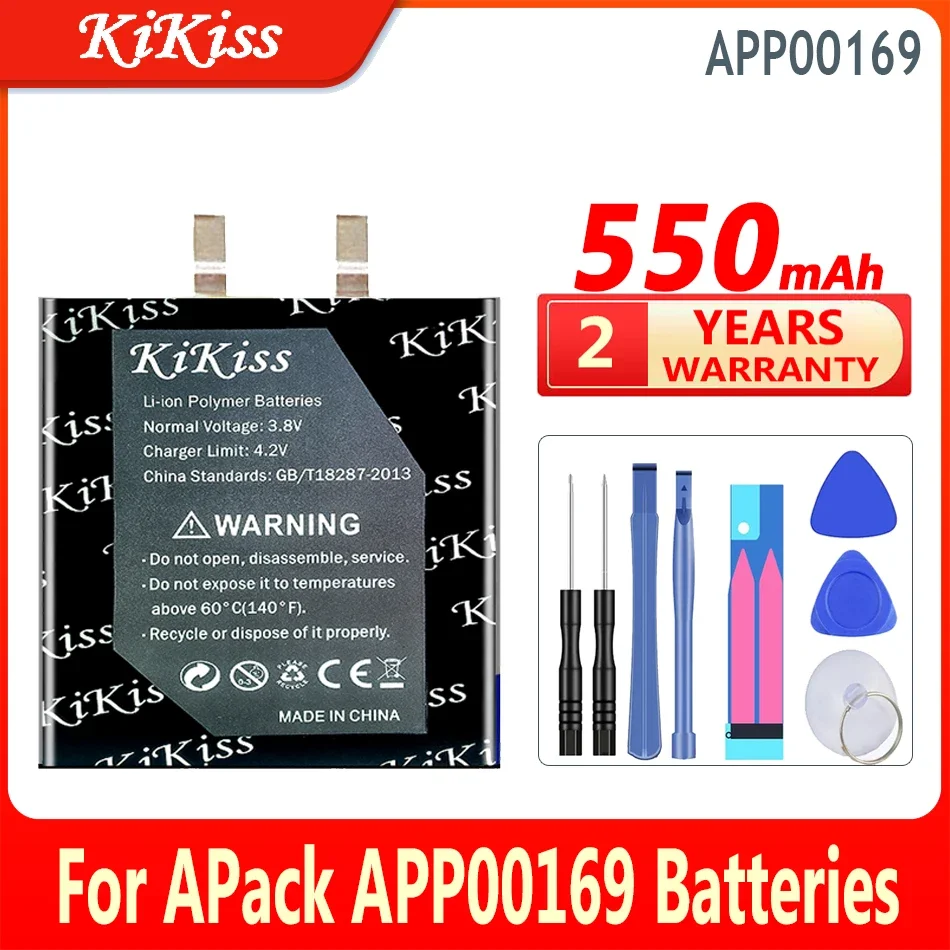 KiKiss Powerful Battery for APP00169, 550mAh, Fit for APP00169