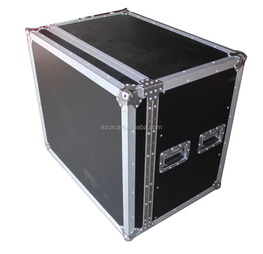 LED TV Flight Case, 9mm Fireproof Plywood Heavy Duty Road Case, fit for 55/65 Inch Display Screens, Anti-Static Transport Case