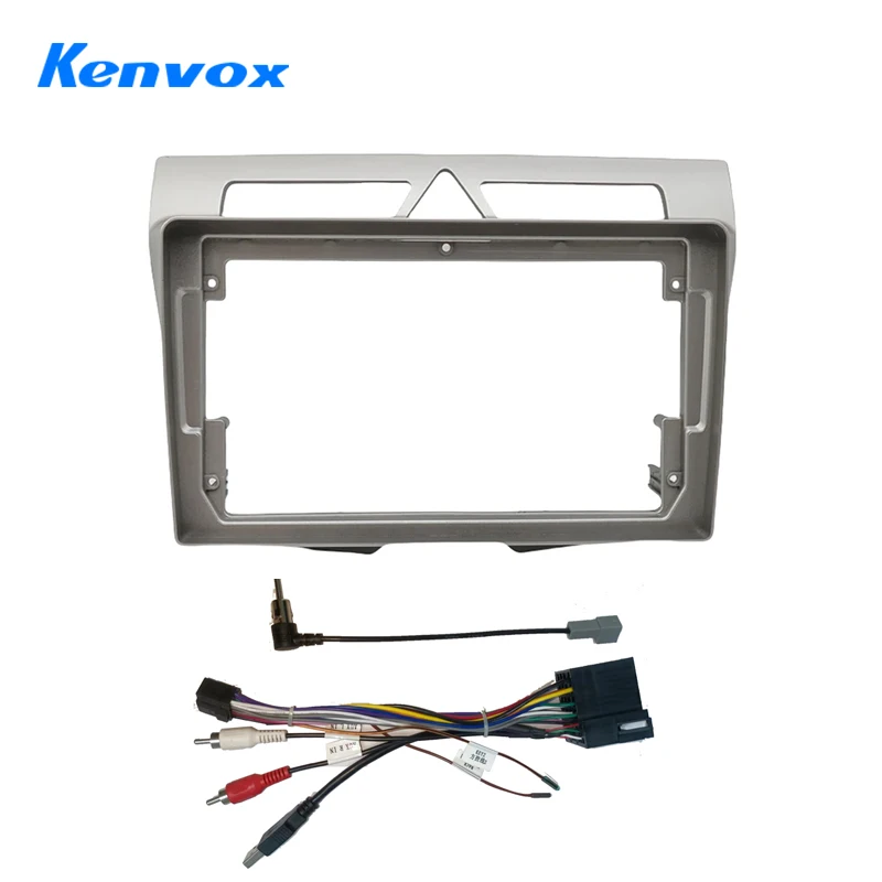 Car Stereo Panel GPS DVD Player Bezel For Kia Picanto morning 2008 2010 Car Radio Fascia Frame 2 Din 9 Inch Dashboard