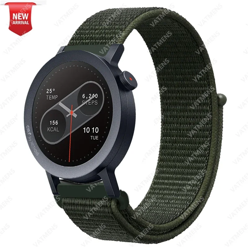 Watch Pro 2-Armband für CMF Watch Pro 2 Ersatz-Smartwatch-Armband, Nylon-Sport-Loop-Armband, Correa-Band – Detail 20