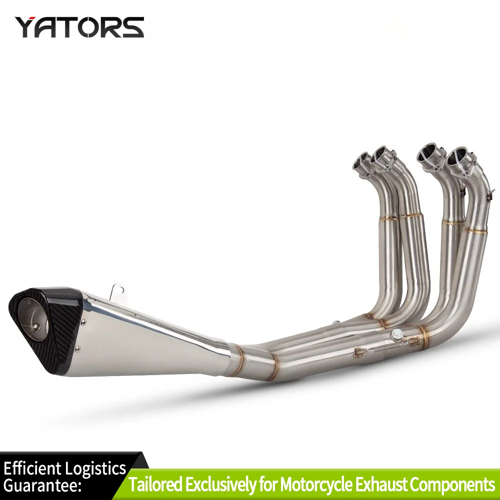 

Высокопроизводительная прямая выхлопная система для мотоциклов, передняя труба из нержавеющей стали для BMW S1000RR 2010-2018