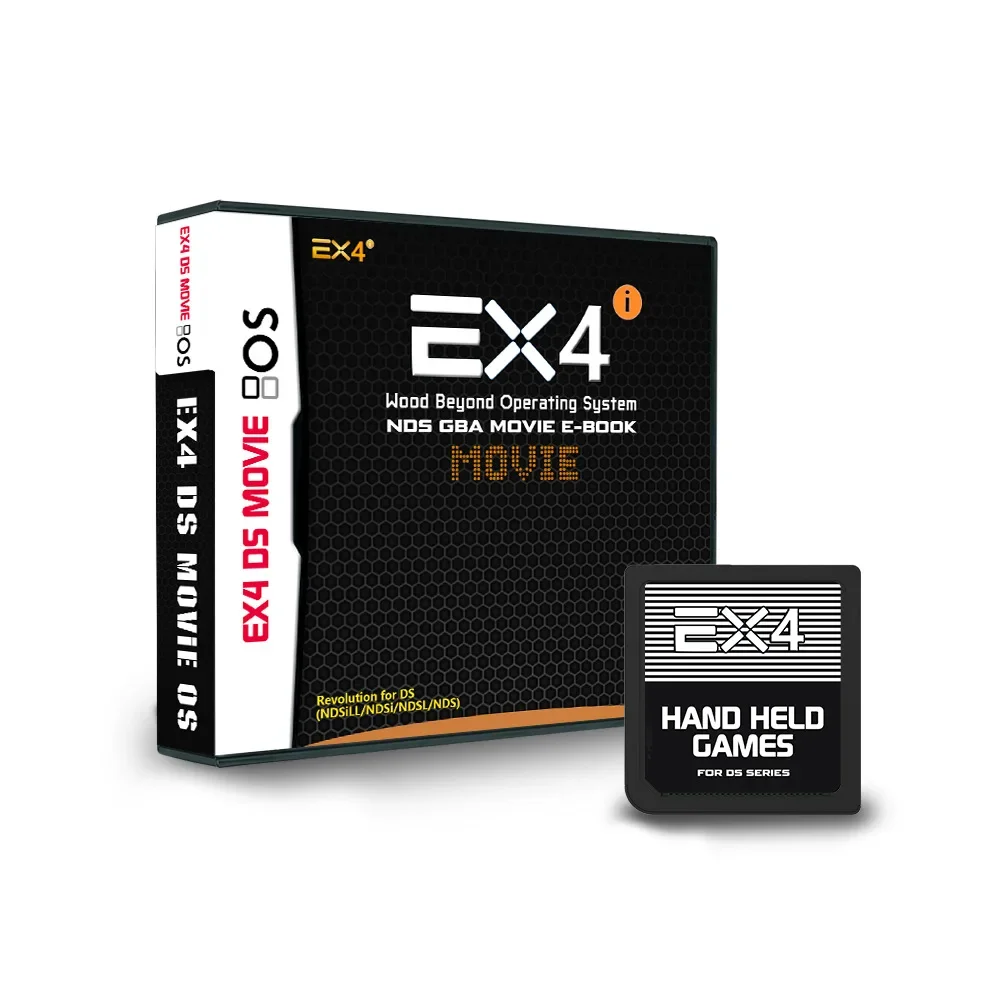 NDS Game Card EX4 OS System Movie Card GBA Game Multi-simulator Integrated FPGA Burning Card