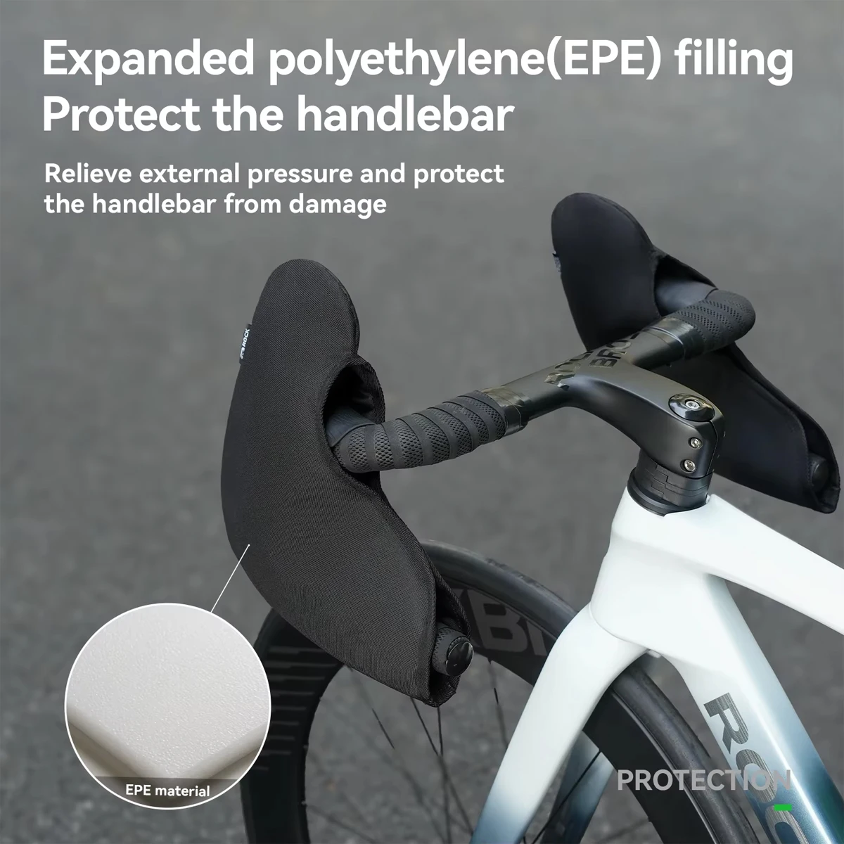 Fahrrad-Lenkerhandschuhe für E-Bike-Motorräder im Freien, Sonnenschutz, winddicht, wasserdicht, Lenkerabdeckung, Zubehör